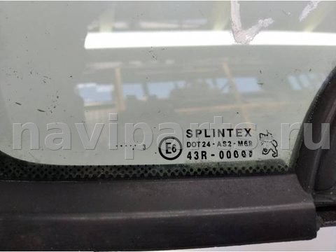 Форточка передняя левая Peugeot 307, 2003 г., арт. 10129989, фото 2