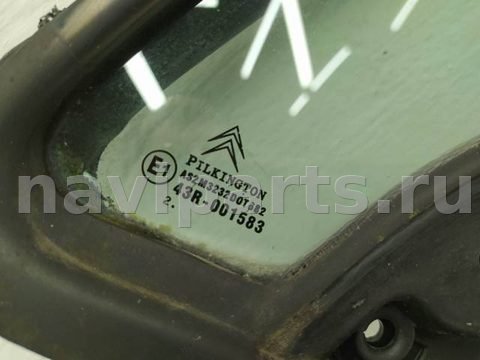 Форточка передняя левая Citroen C3, 2003 г., арт. 10257149, фото 2