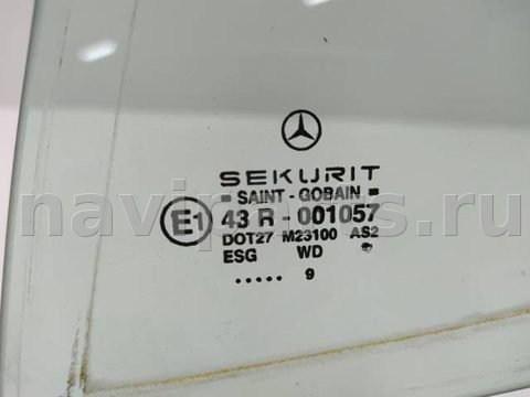 Форточка передняя левая Mercedes A W168, 1999 г., арт. 10273063, фото 2