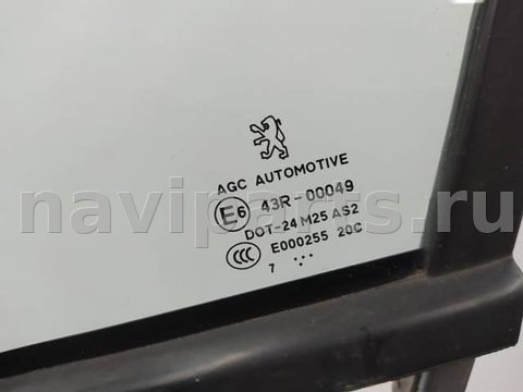 Форточка передняя левая Peugeot 407, 2007 г., арт. 10300430, фото 2