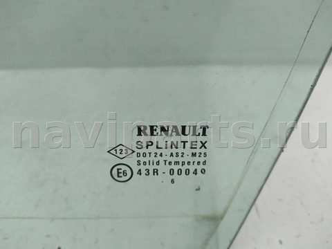 Форточка передняя левая Renault Scenic, 2006 г., арт. 10302570, фото 2