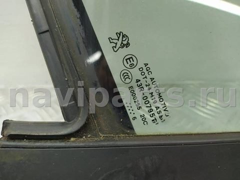 Форточка передняя левая Peugeot 208, 2016 г., арт. 10343019, фото 2