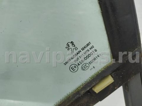 Форточка передняя левая Peugeot 308, 2008 г., арт. 10345937, фото 2