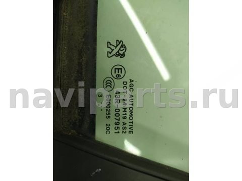 Форточка передняя левая Peugeot 208, 2013 г., арт. 10418651, фото 2