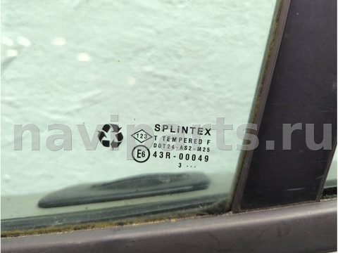 Форточка передняя левая Renault Trafic II рестайлинг, 2006 г., арт. 11802387, фото 3