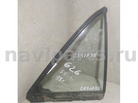 Форточка передняя левая Mazda 626, 1998 г., арт. 2031735