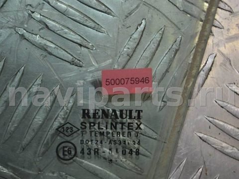Форточка передняя левая Renault Scenic, 1999 г., арт. 500075946, фото 2