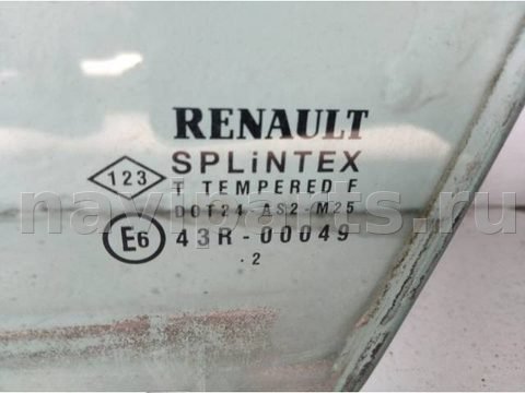 Форточка передняя левая Renault Scenic, 2002 г., арт. 50020462, фото 2