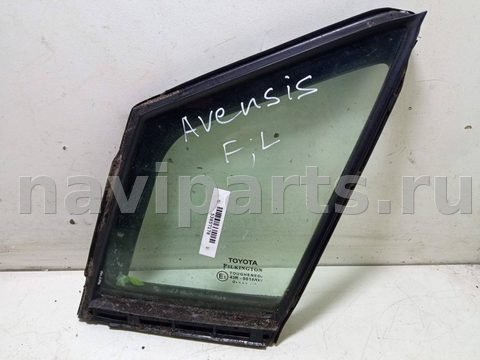 Форточка передняя левая Toyota Avensis c, 2008 г., OEM 6812605010, арт. 53857178