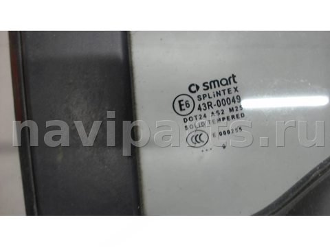 Форточка передняя левая Smart Fortwo II, 2007 г., OEM A4517200357, арт. 6497165, фото 2