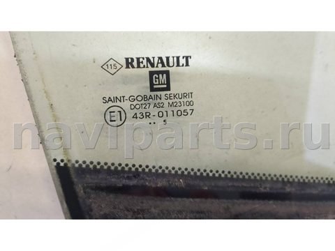 Форточка передняя правая Opel Vivaro B, 2014 г., OEM 93867824, арт. 20433857, фото 2