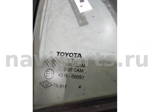 Форточка передняя правая Toyota Yaris, 2005 г., арт. 53273645, фото 2