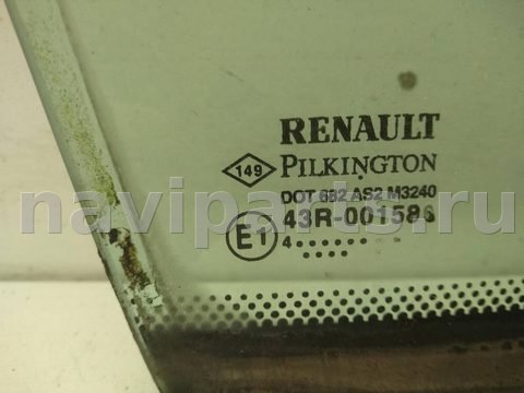 Форточка передняя правая Renault Modus, 2004 г., арт. 53821863, фото 2