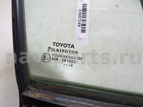 Форточка передняя правая Toyota Avensis c, 2008 г., OEM 6812505010, арт. 53857169, фото 2