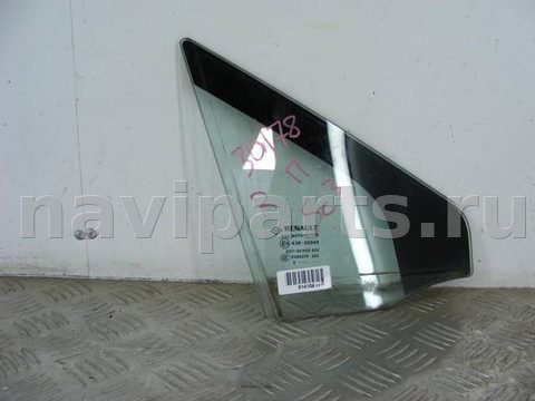 Форточка передняя правая Renault Scenic, 2009 г., арт. 814104