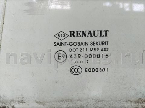 Форточка задняя левая Renault Megane, 2007 г., арт. 10126692, фото 2