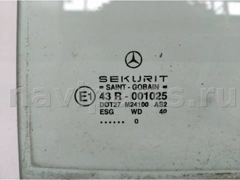 Форточка задняя левая Mercedes E W210, 2000 г., арт. 10126724, фото 2