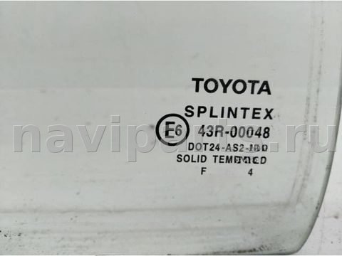 Форточка задняя левая Toyota Carina E, 1996 г., арт. 10126984, фото 2