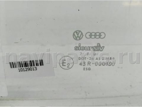 Форточка задняя левая Volkswagen Passat, 1987 г., арт. 10129013, фото 2