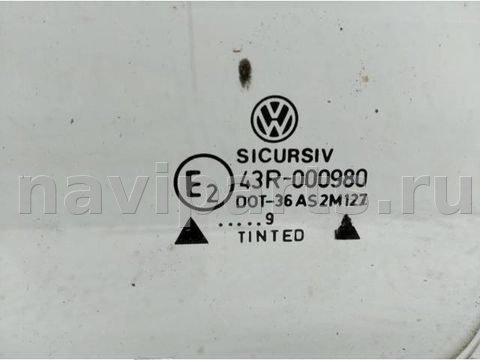 Форточка задняя левая Volkswagen Bora, 1999 г., арт. 10130011, фото 2