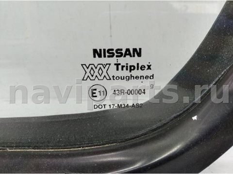Форточка задняя левая Nissan Primera, 1997 г., OEM хетчбек, арт. 10130610, фото 2