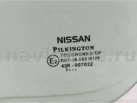 Форточка задняя левая Nissan Almera, 2003 г., арт. 10147890, фото 2