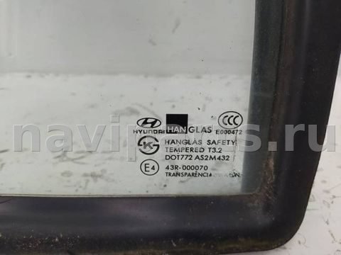 Форточка задняя левая Hyundai Getz, 2006 г., арт. 10190298, фото 2
