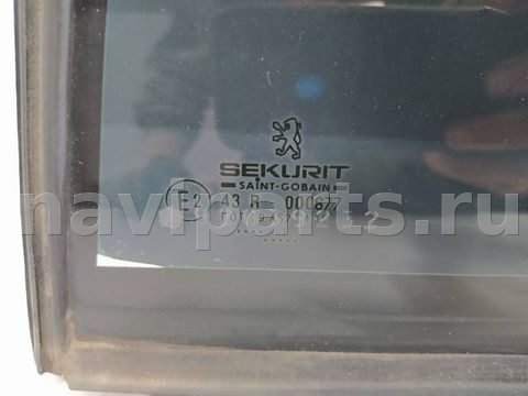 Форточка задняя левая Peugeot 607, 2001 г., арт. 10223830, фото 2
