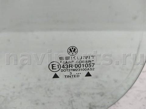 Форточка задняя левая Volkswagen Golf, 1994 г., арт. 10233043, фото 2