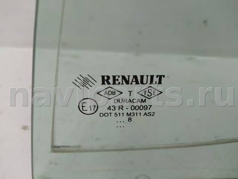 Форточка задняя левая Renault Clio, 2008 г., арт. 10235985, фото 2