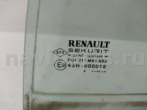 Форточка задняя левая Renault Megane, 2004 г., арт. 10236731, фото 2