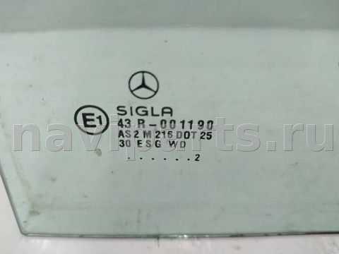 Форточка задняя левая Mercedes E W210, 2002 г., арт. 10265998, фото 2