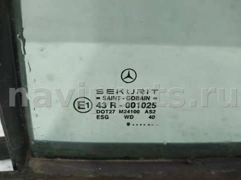 Форточка задняя левая Mercedes E W210, 1999 г., арт. 10302596, фото 2