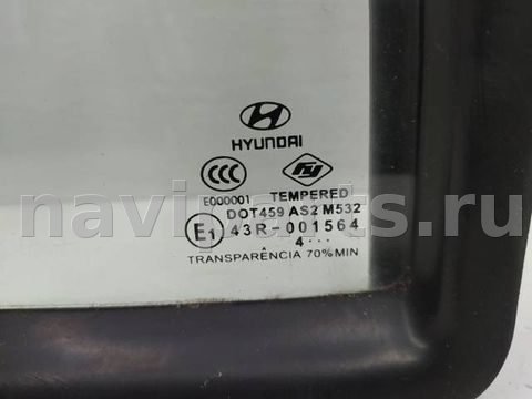 Форточка задняя левая Hyundai Getz, 2005 г., арт. 10315573, фото 2