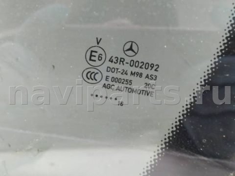 Форточка задняя левая Mercedes GLC X253, 2018 г., OEM A2537300300, арт. 10349836, фото 3