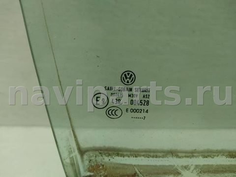 Форточка задняя левая Volkswagen Jetta, 2007 г., арт. 10368060, фото 2