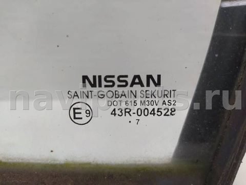 Форточка задняя левая Nissan Tiida, 2007 г., арт. 10369299, фото 2
