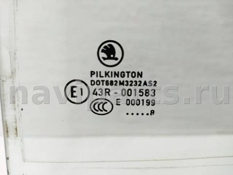 Форточка задняя левая Skoda Fabia, 2010 г., арт. 10401534, фото 2
