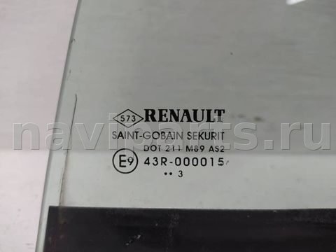 Форточка задняя левая Renault Megane, 2013 г., арт. 10418035, фото 2