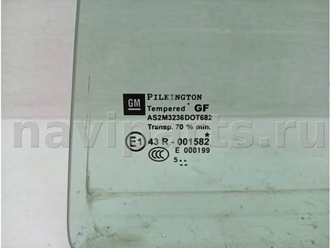 Форточка задняя левая Opel Zafira, 2006 г., арт. 10453334, фото 2