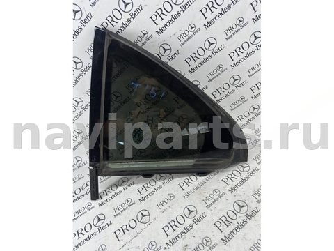 Форточка задняя левая Mercedes C W205, 2016 г., OEM A2057300555, арт. 104992