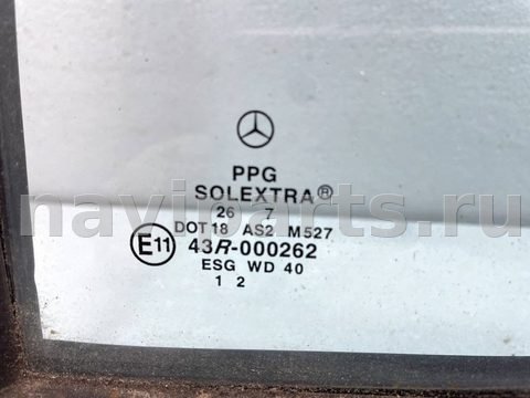 Форточка задняя левая Mercedes E W210, 1998 г., OEM A2107350909, арт. 13808, фото 2
