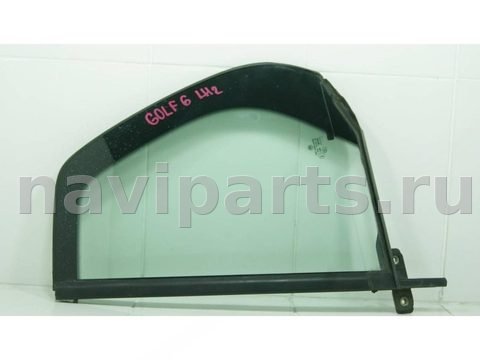 Форточка задняя левая Volkswagen Golf MK6, 2010 г., OEM 5K6845213E, арт. 140544