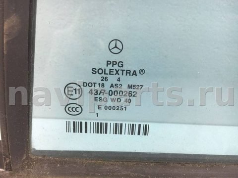 Форточка задняя левая Mercedes E W211, 2004 г., OEM A2117300555, арт. 14380, фото 2