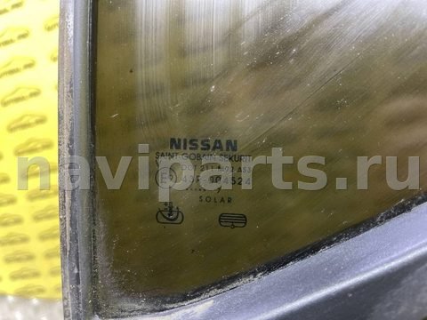 Форточка задняя левая Nissan Navara, 2008 г., арт. 146913, фото 4