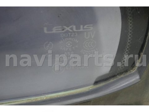 Форточка задняя левая Lexus ES GSV40, 2007 г., OEM 6812433070, арт. 153407, фото 5
