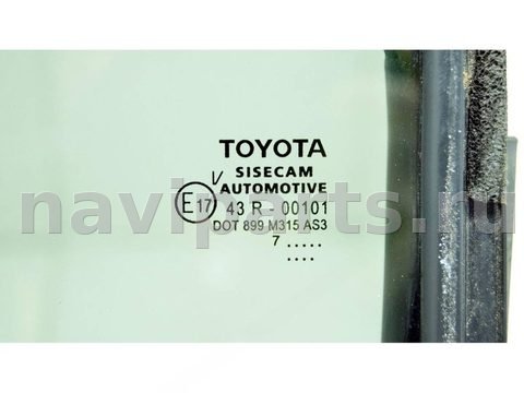 Форточка задняя левая Toyota C-HR NGX10, 2017 г., OEM 68124F4010, арт. 154275, фото 4