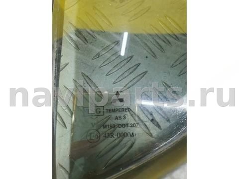 Форточка задняя левая Mitsubishi L200, 2008 г., OEM 43R000042, арт. 159780, фото 2