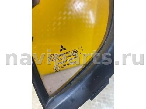 Форточка задняя левая Mitsubishi L200, 2006 г., OEM 43R002086, арт. 166294, фото 3