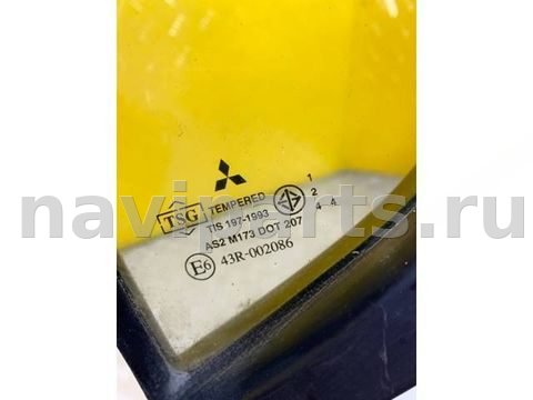 Форточка задняя левая Mitsubishi L200, 2008 г., OEM 43R002086, арт. 166483, фото 3